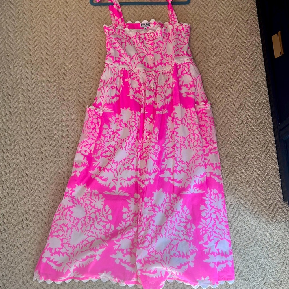 Juliet Dunn Palladio dress in pink. Size 1 (4-6)